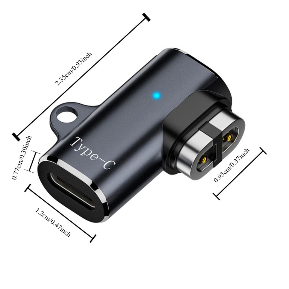 Adaptador de carga de auriculares de conducción ósea, indicador LED, cargador magnético de flexión de 90 grados para Shokz AS800/S803/S810/AS700