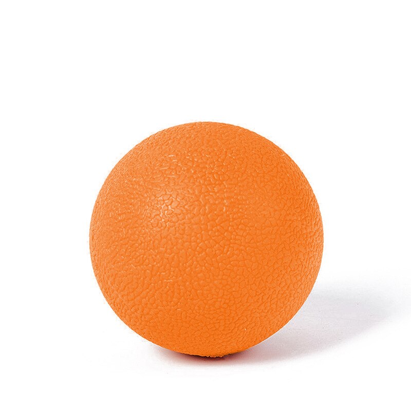 Balle de Massage élastique pour les pieds, Crossfit, Relaxation musculaire, Relaxation profonde, diadème, Yoga: orange single ball