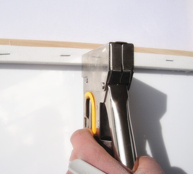 Handmatig Gereedschap Voor Stretch Fotolijst Brancard Gun Drie Stuk, gratis Van Een Doos U-Vormige Nagel