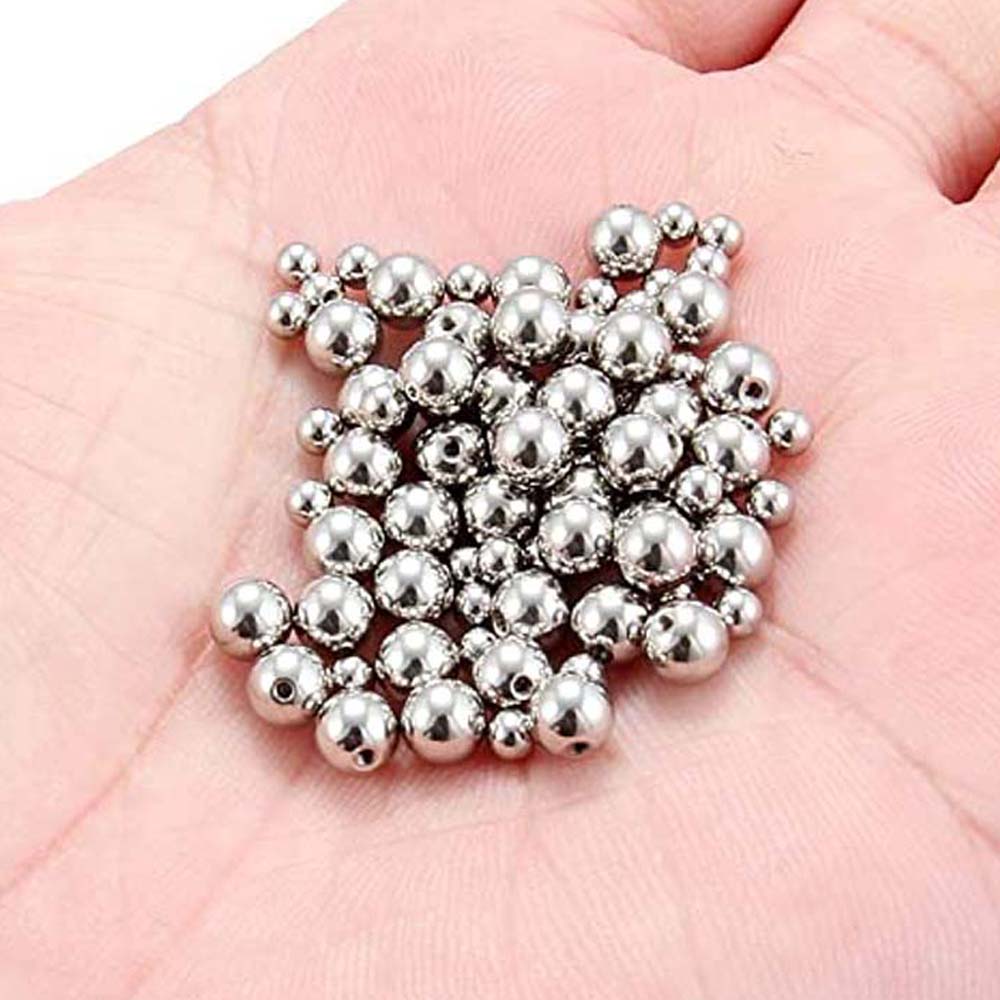 Lot de Boules de Piercing en Acier Inoxydable, Vis de Remplacement, Labret, Eyebloguing, en Vrac, Accessoires de Bijoux, 10 Pièces