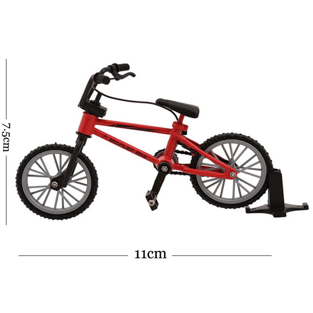 Juego de Mini bicicletas de montaña para bebé, Set de Mini bicicletas de dedo con 2 uds, caja de venta al por menor, con neumático de repuesto, para