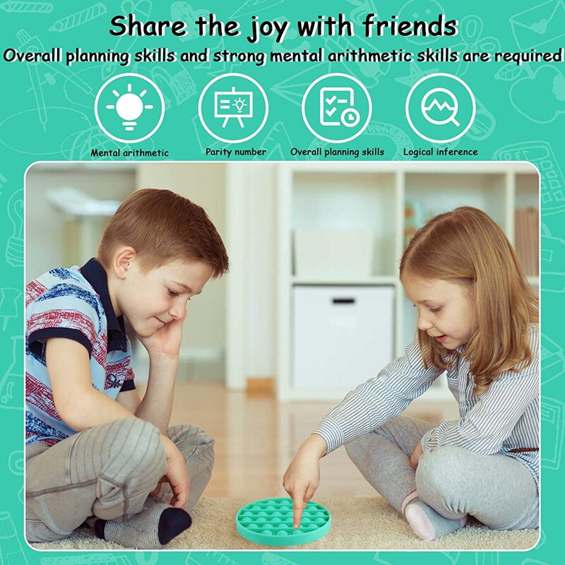 Fidget Speelgoed Popit Push Bubble Zintuiglijke Speelgoed Autisme Speciale Behoeften Stress Reliever Antistress Squeeze Speelgoed Popsit Reliver Stress