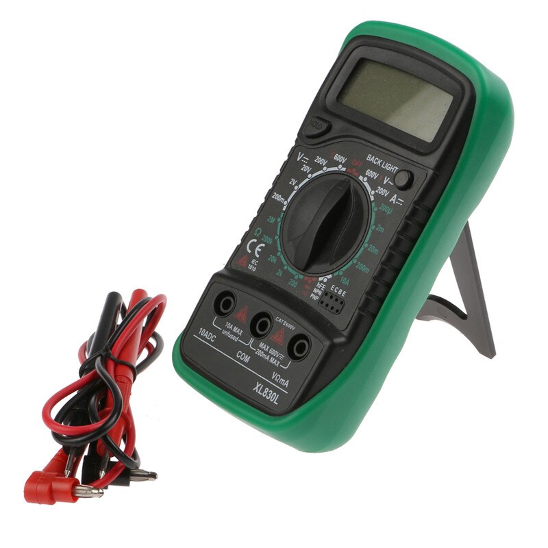 Digitale Voltmeter Amperemeter Ohm Multimeter AC DC OHM Volt Tester Test Huidige