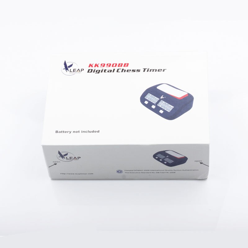 Spring rejse skak ur digital små elektroniske brikker brætspil tælle timer sæt sports backgammon sæt