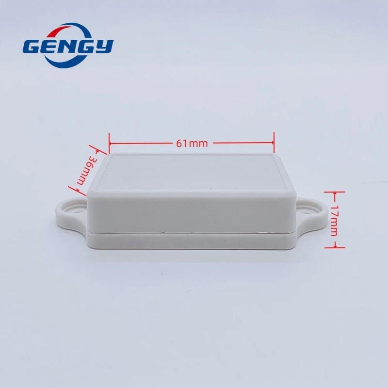 Enclosure Case Plastic Project Box Storage Shell Housing Instrument Case Enclosure Electronic Supplies without Screws Not JIT: black