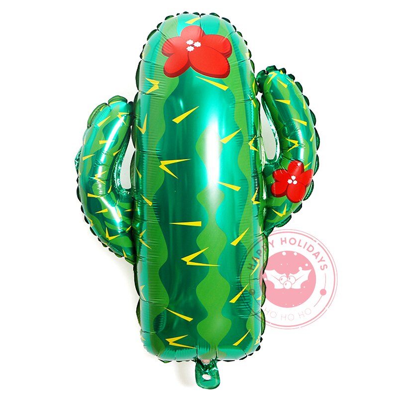 Mexico mad festival fest dekoration frugt balloner tropisk kaktus ananas vandmelon aluminium film inflation balloner: 4