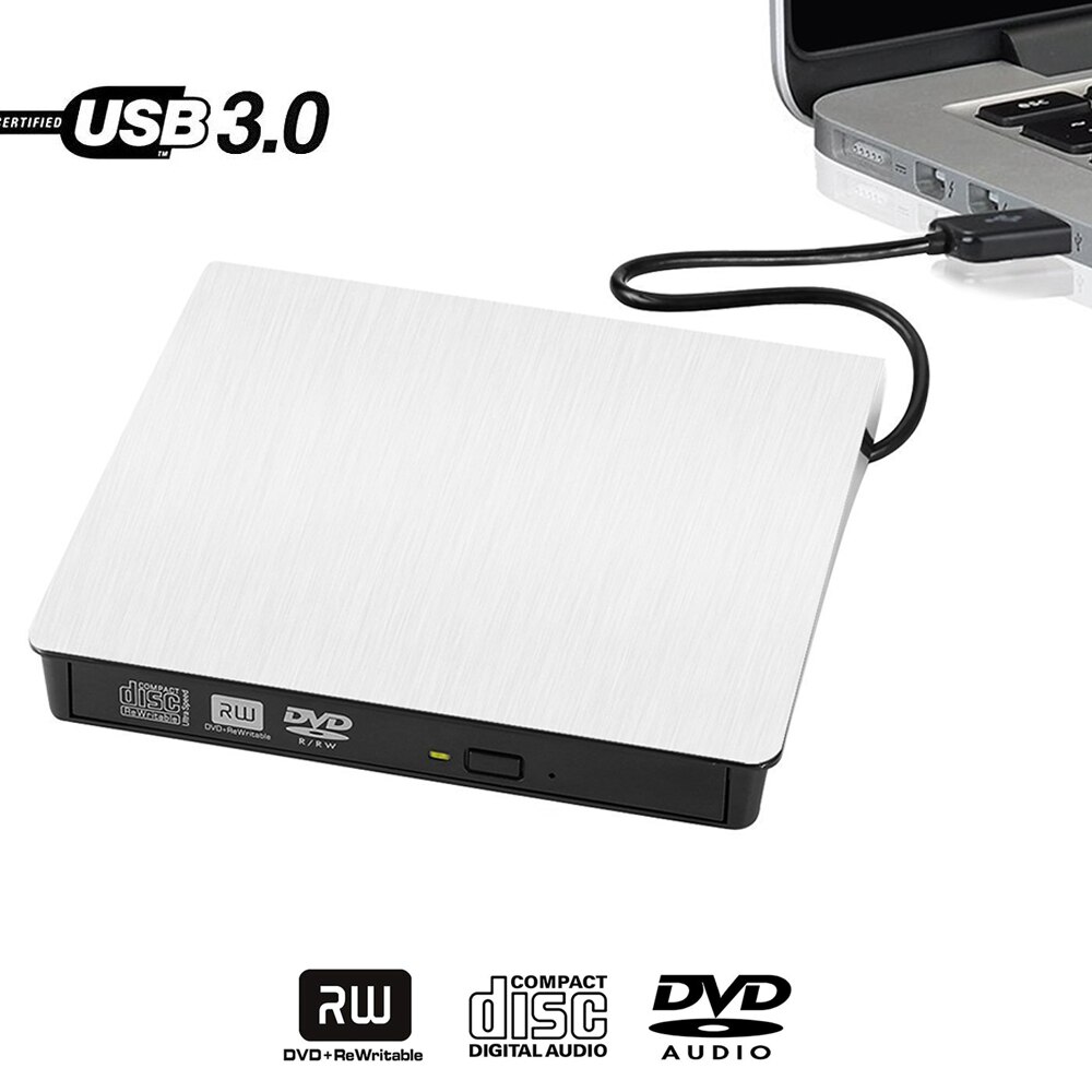 Graveur de DVD et CD externe USB 3.0, pilote Portable mince pour CHUWI ZEUSLAP t-bao Teclast Jumper YEPO ZEUSLAP DeeQ GMOLO Amoudo