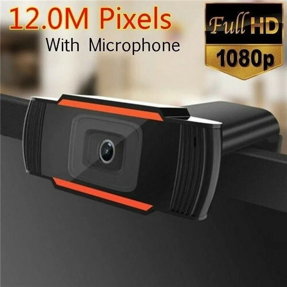 1080P Full HD Network Camera Built in Microphone 2K USB Camera Mini Web Cam for Auto Focus PC Mac Laptop Video Shooting Camera
