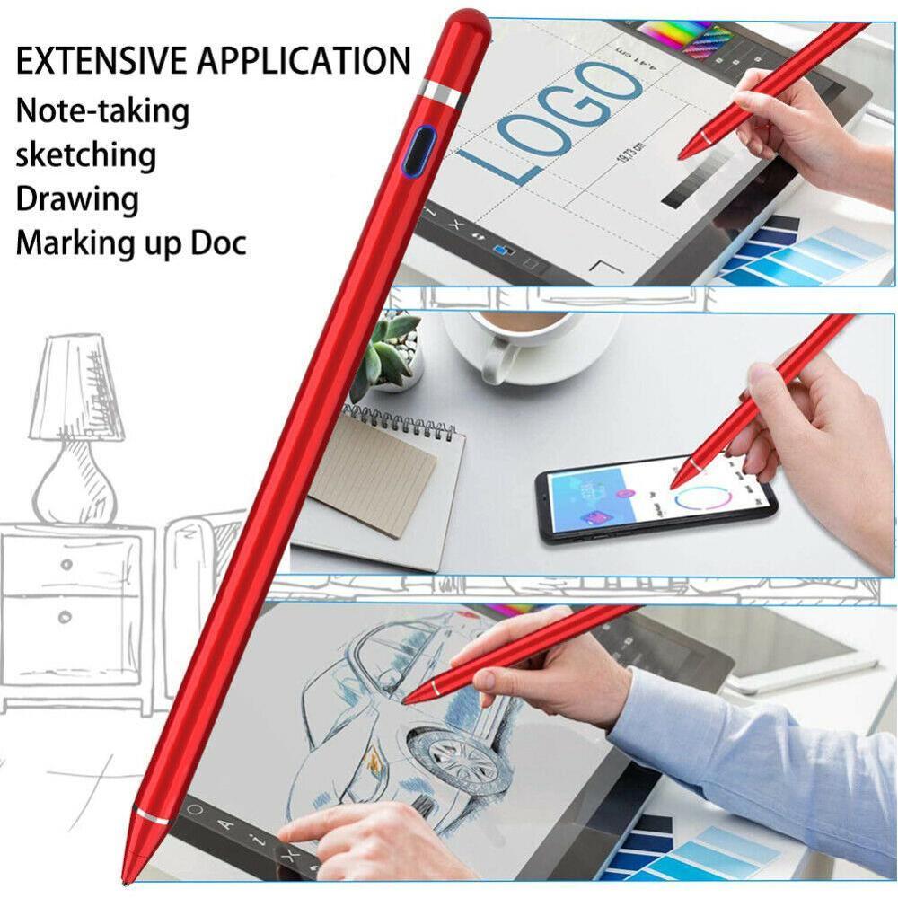 Stylus Pen para lápiz 2 IPad 1 IPad táctil pluma para IPad 12,9 a los sistemas Pro Windows / 11 aplicado 10 10,5/Android IOS D1Q3