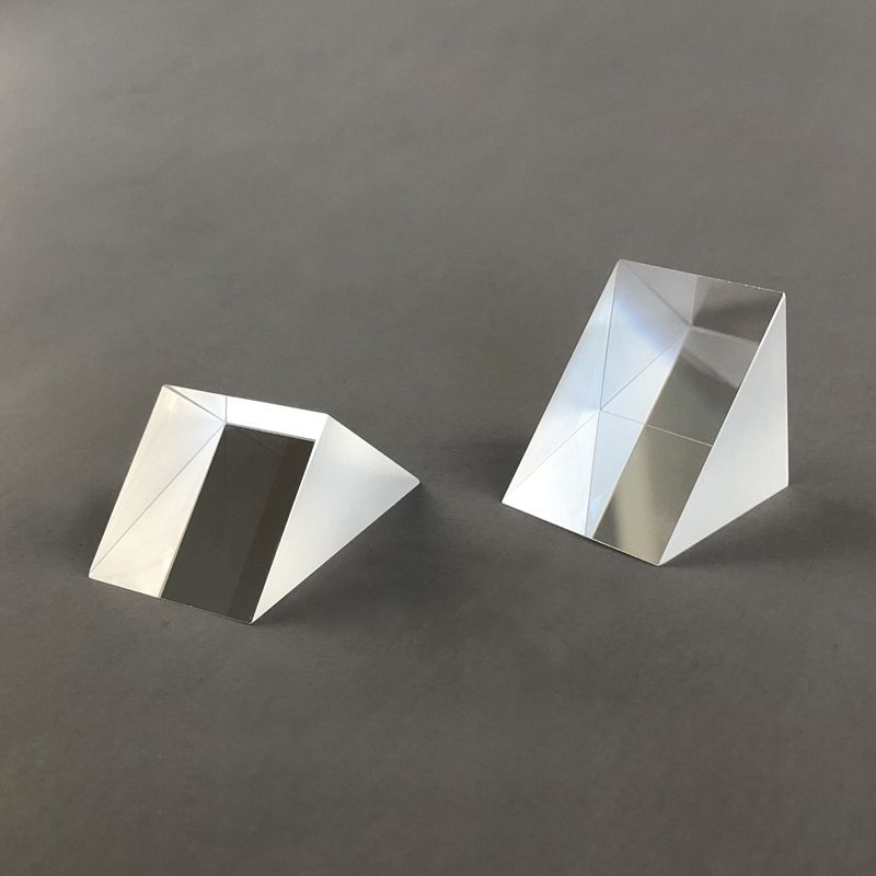 Tasakylkinen suorakulmainen prisma optinen  k9 lasi kokonaisheijastus prisma opetuskokeilu räätälöinti mittaus