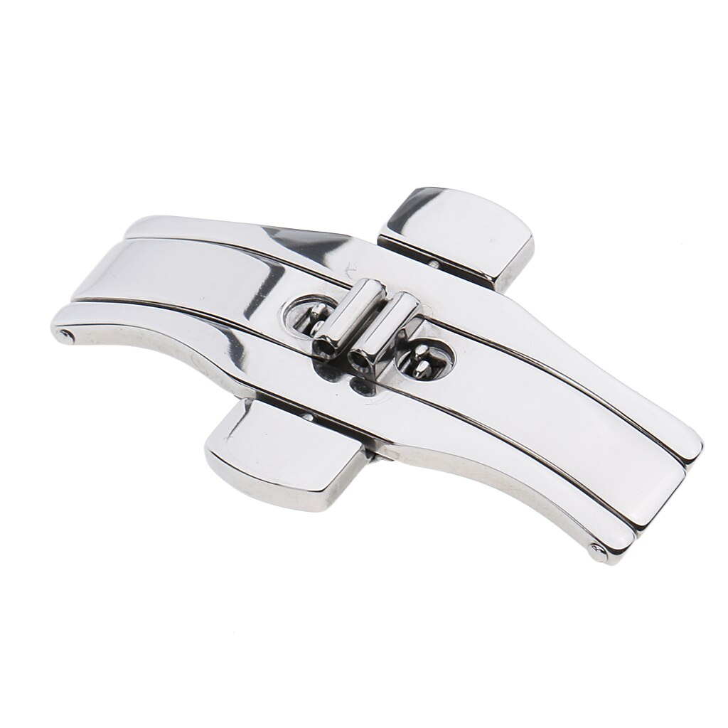 Horloge Deployment Gesp Rvs Flip Lock Vlinder Deployment Sluiting
