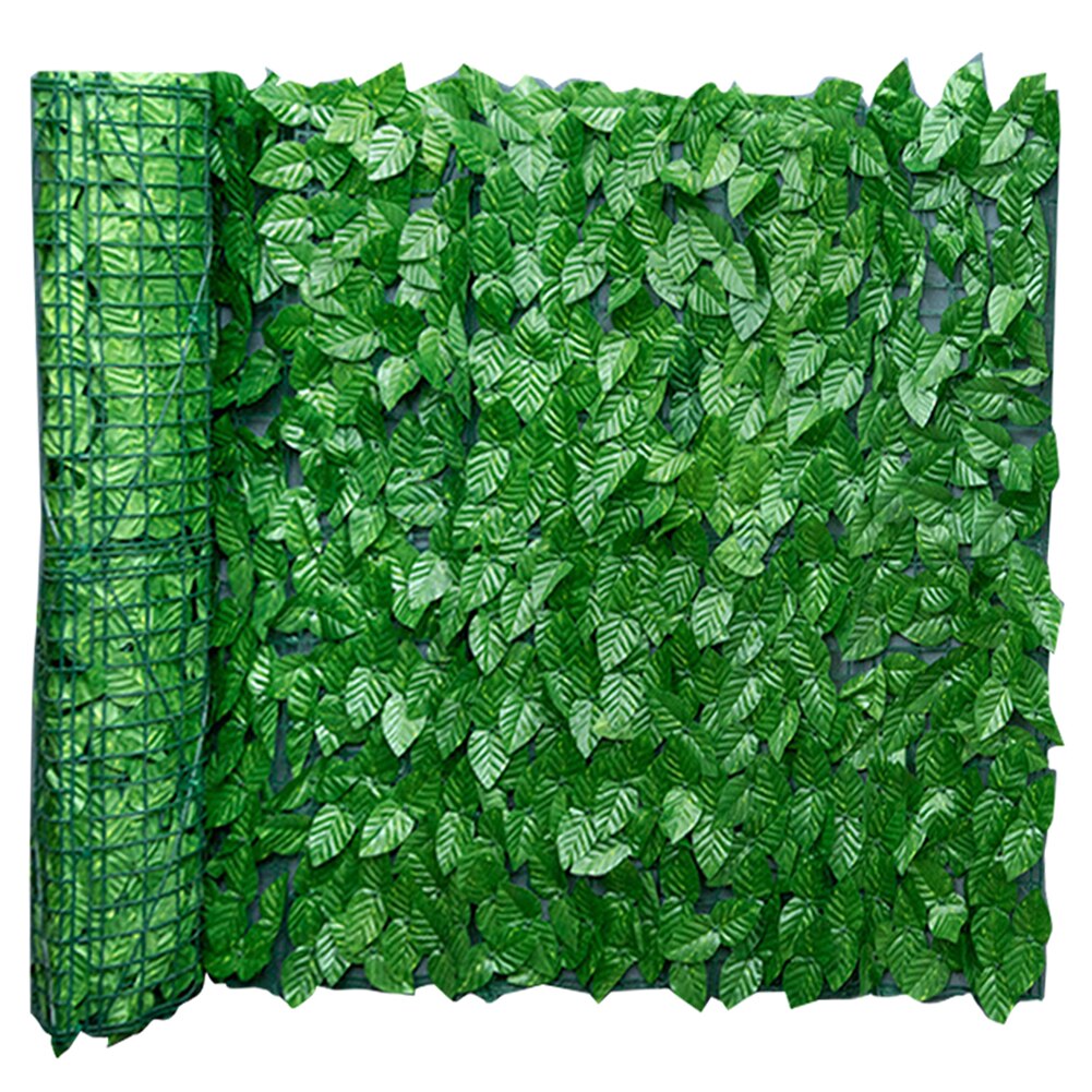 Artificial Leaf Garden Fence Screening Roll UV Fade Protected Privacy Artificial Garden Fence Wall Landscaping Ivy For Home: 0.5X3 A