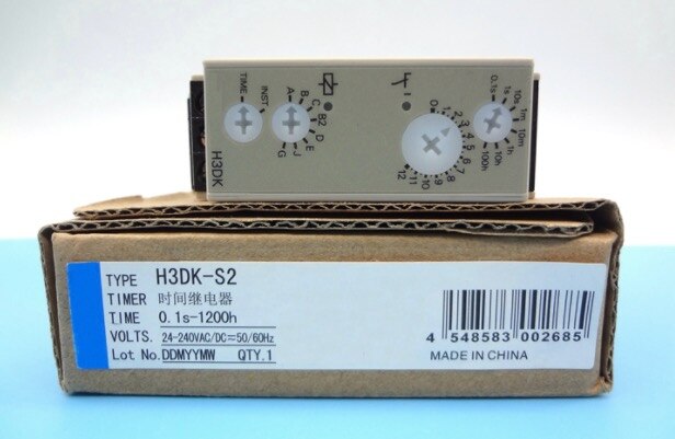 Multi-Range, Multi-mode Timer H3DE-S2 Vervangen Met Model H3DK-S2 Ac/DC24-240 Relais