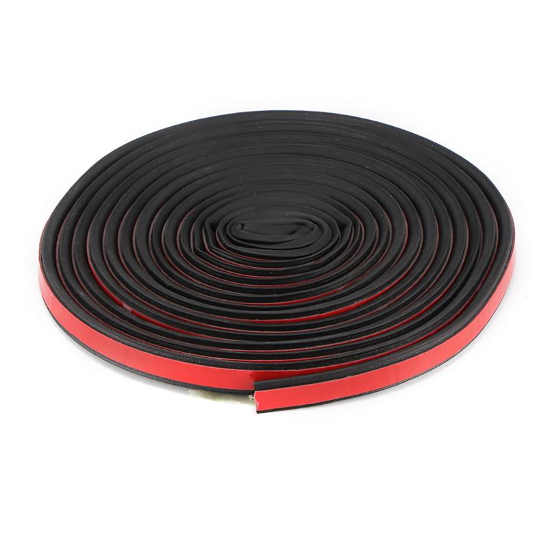 5m Self Adhesive Automotive Rubber Seal Strip for Car Window Door Engine Cover Car Door Seal Edge Trim Noise Insulation