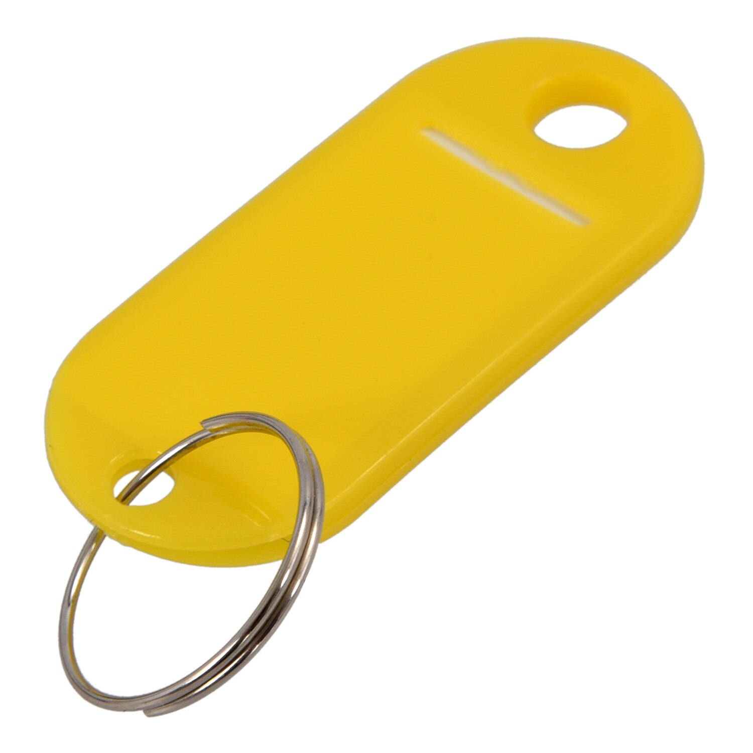 50 Stuks Plastic Sleutelhanger Key Tags Id Label Naam Tags Split Ring