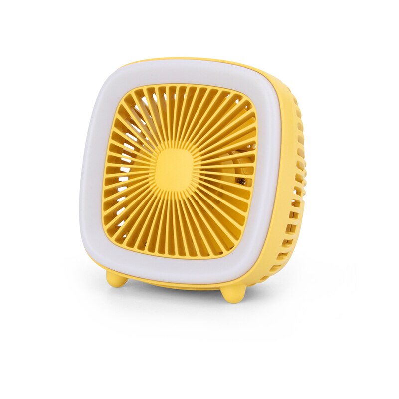 Air Cooler Fan Mini Desktop Air Conditioner Mini USB 360° Water Cooling Fan Humidifier Purifier Multifunction Summer: Green