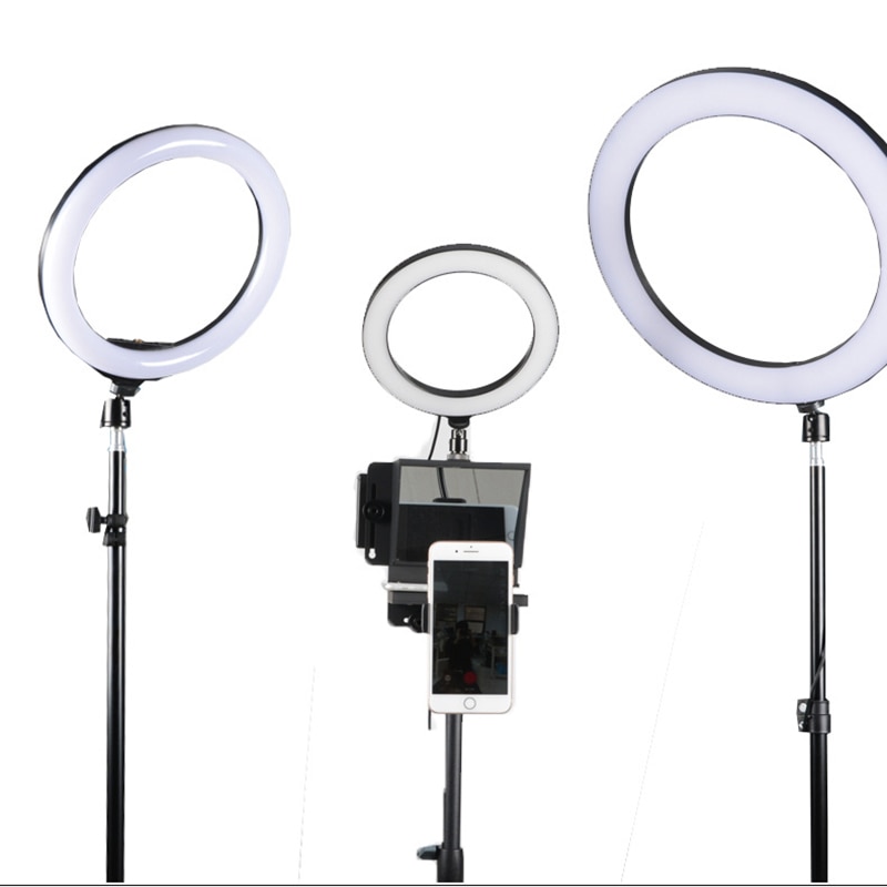 Mini Teleprompter Portable Inscriber Mobile Teleprompter Artifact Video for Samsung iPhone and DSLR Recording VS bestview T1