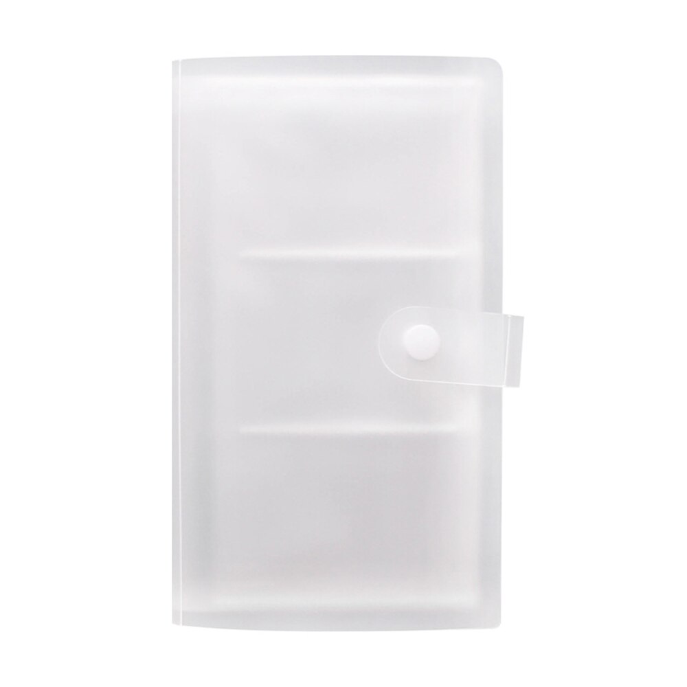 Soporte transparente de plástico para tarjetas de visita organizador de tarjetas de identificación y de crédito, Tarjeta De Nombre, Protector de páginas, 120 ranuras para oficina y negocios