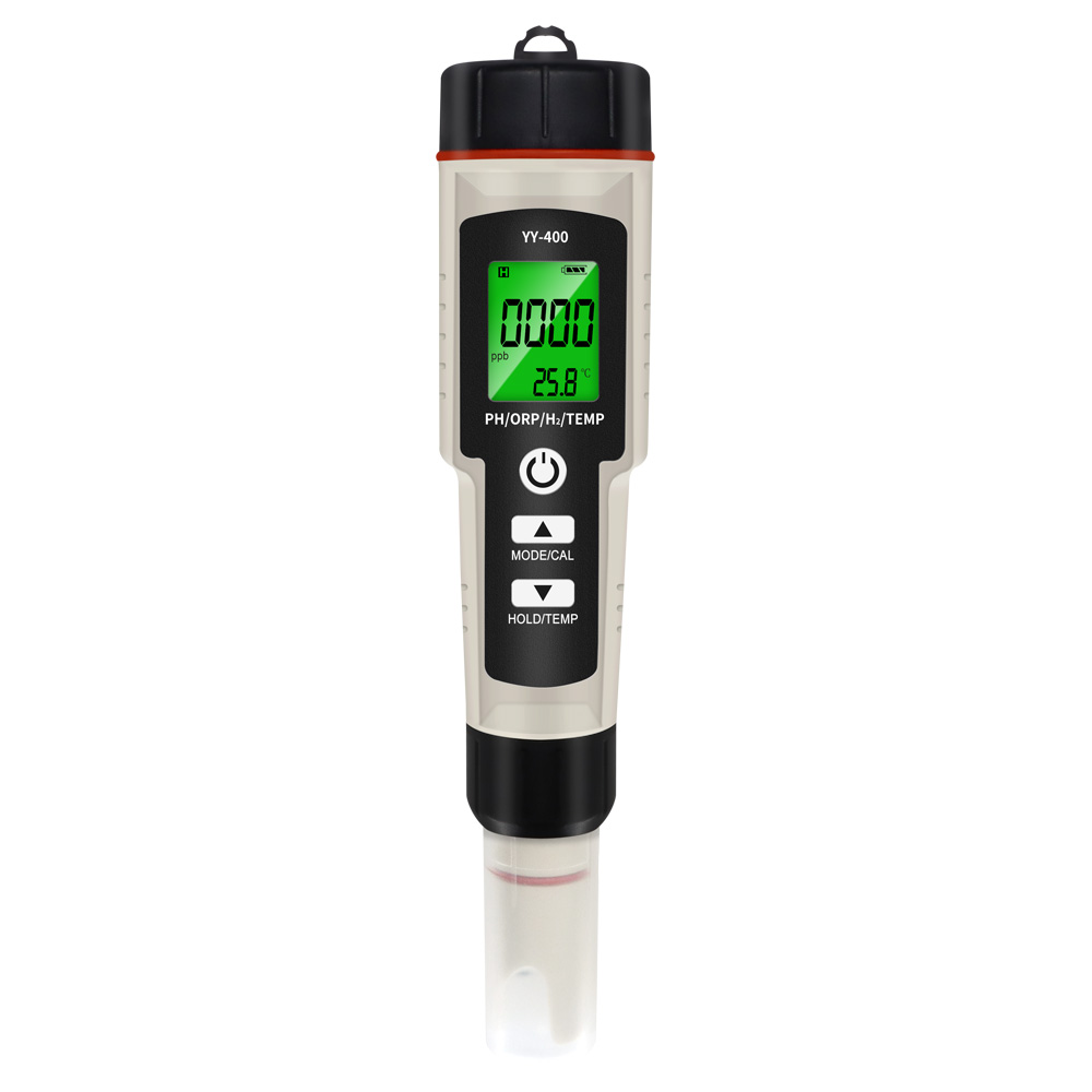 Medidor Digital de PH/ORP/H2/TDS, analizador EC de hidrógeno disuelto de pureza, herramienta de medición de temperatura, probador de del agua para piscinas, acuario: 162 pH TEMP H2 ORP
