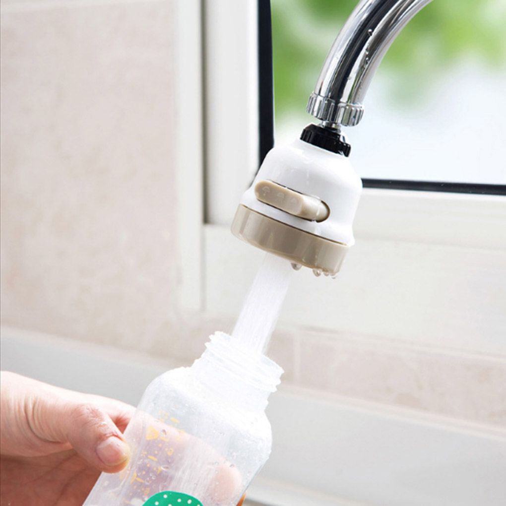 3 Modes Faucet Flexible Water Saving Filter Sprayer Nozzle 360 Degree Rotate Diffuser Faucet Adjustable Booster Faucet