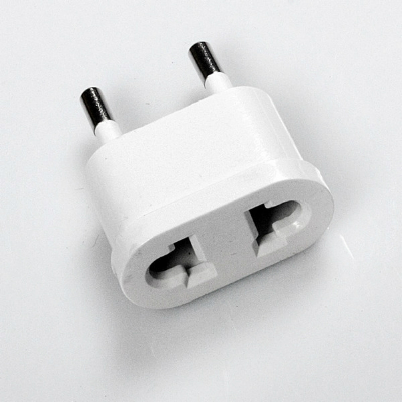 3 Type WN-20 US (USA) to EU (Europe) 250V AC 10A 1000W Travel Charger Wall AC Power Plug Adapter for USA Converter White Socket