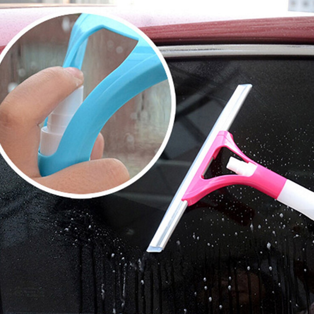 Willekeurige Kleur Glas Cleaner Magic Spray Soort Borstel Een Goede Helper Dat Wassen De Ramen Van Auto
