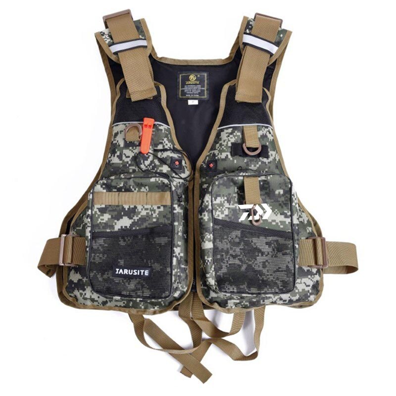 Men Life Fishing Vest Outdoor Multifunctional Photographer Portable Floatation Multiple Pockets Foldable Jackets Vests: 38