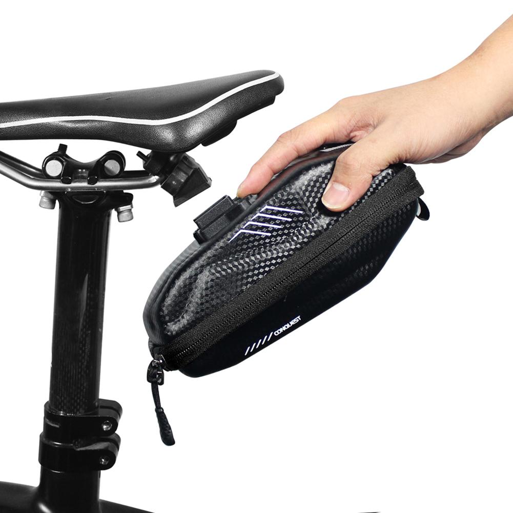 Sacoche De Selle De Vélo / VTT – Sacoche Arrière De Siège – Pratique Et Légère (71g)