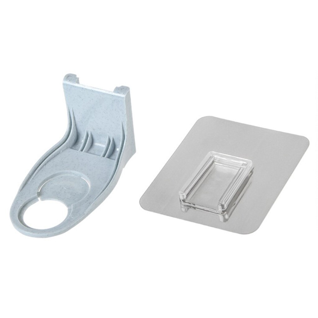 Self Adhesive Wall Mounted Bathroom Shampoo Hanging Rack Shower Gel Bottle Holder Hanger 3 Colors