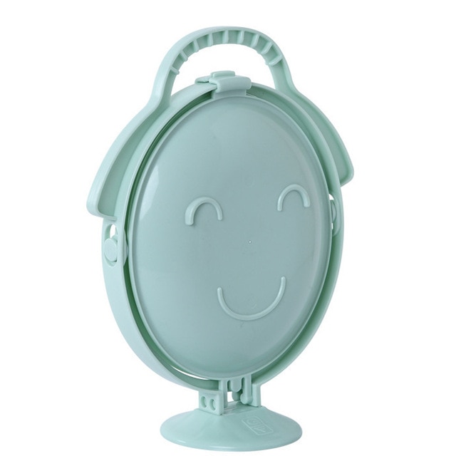 Foldable 3-Layer Fruit Plate Food Display Stand Dried Fruit Tray Folding Snack Rack Dessert Stand for Living Room Home Party: Green