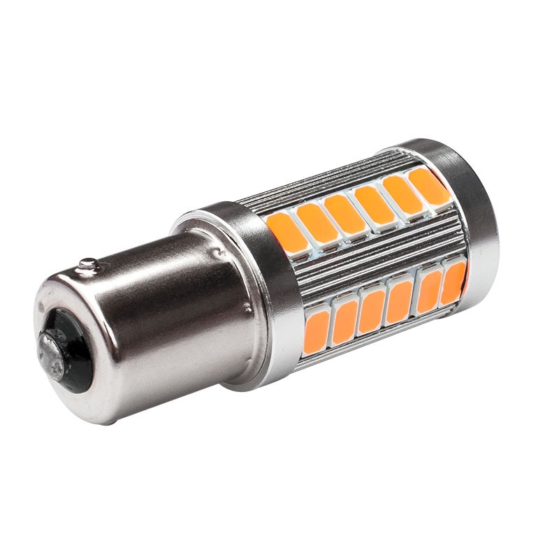 Clignotants de voitures, feux arrière, feux de stop, de voitures, P21W PY21W PR21W, 33 SMD, 1156 5630, blanc, rouge, jaune, LED