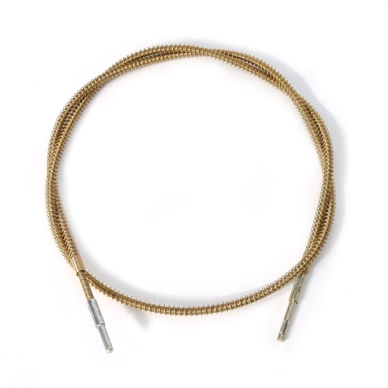 Câble de Tube métallique de 98cm pour broyeur rotatif Dremel, avec ressort, arbre Flexible, grande valeur, 1 pièce: 71