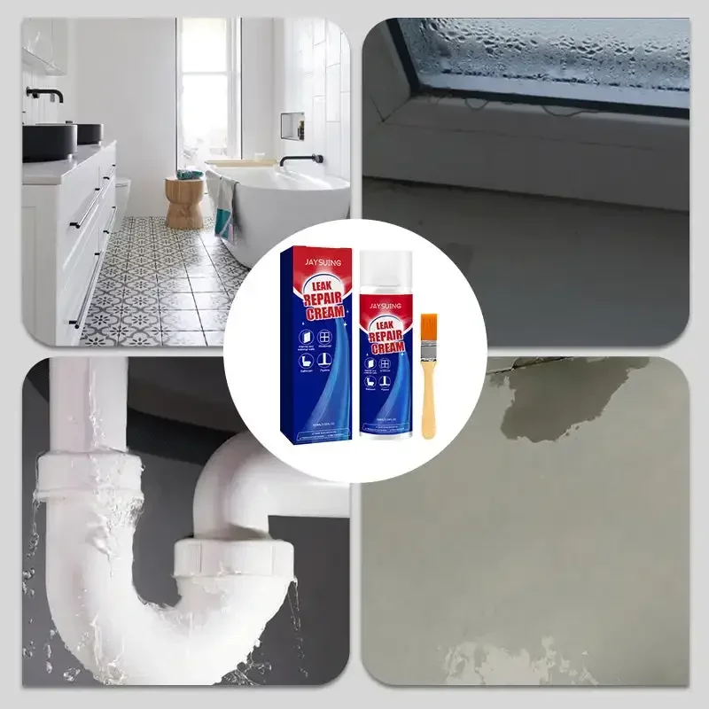 Zexef läckagereparation vattentät tätningsmedel superstark bindning hushållstätningsreparationsverktyg kraftfullt tätningsmedel krämbeläggning flytande spray