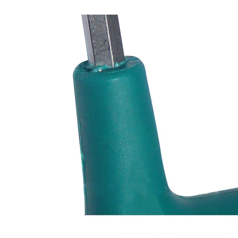 Hex Wrench Hand Tools Durable Home Use Smooth Allen Key Repair Screwdriver Flat Plastic Socket T-Handle Screws Hardware 1Pc