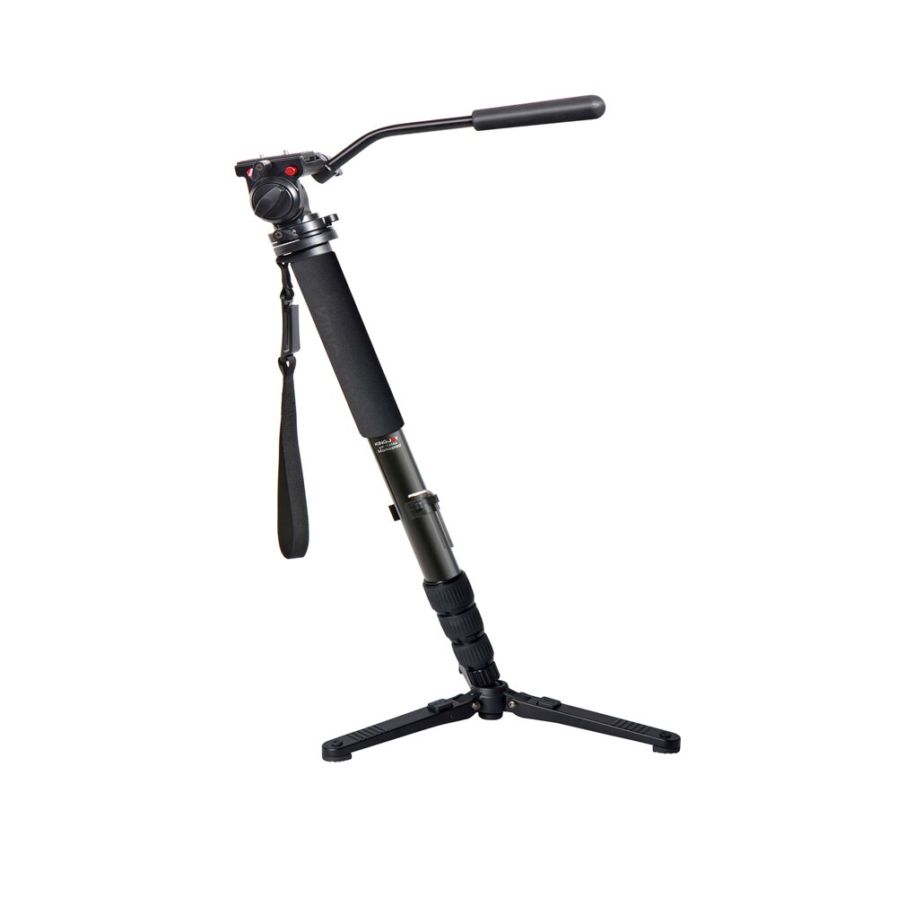 Kingjoy M3 Mini Tafel Statief Benen Professionele Aluminium Monopod voor Statiefkop Selfie Stok Uitschuifbare telefoon para movil Camera