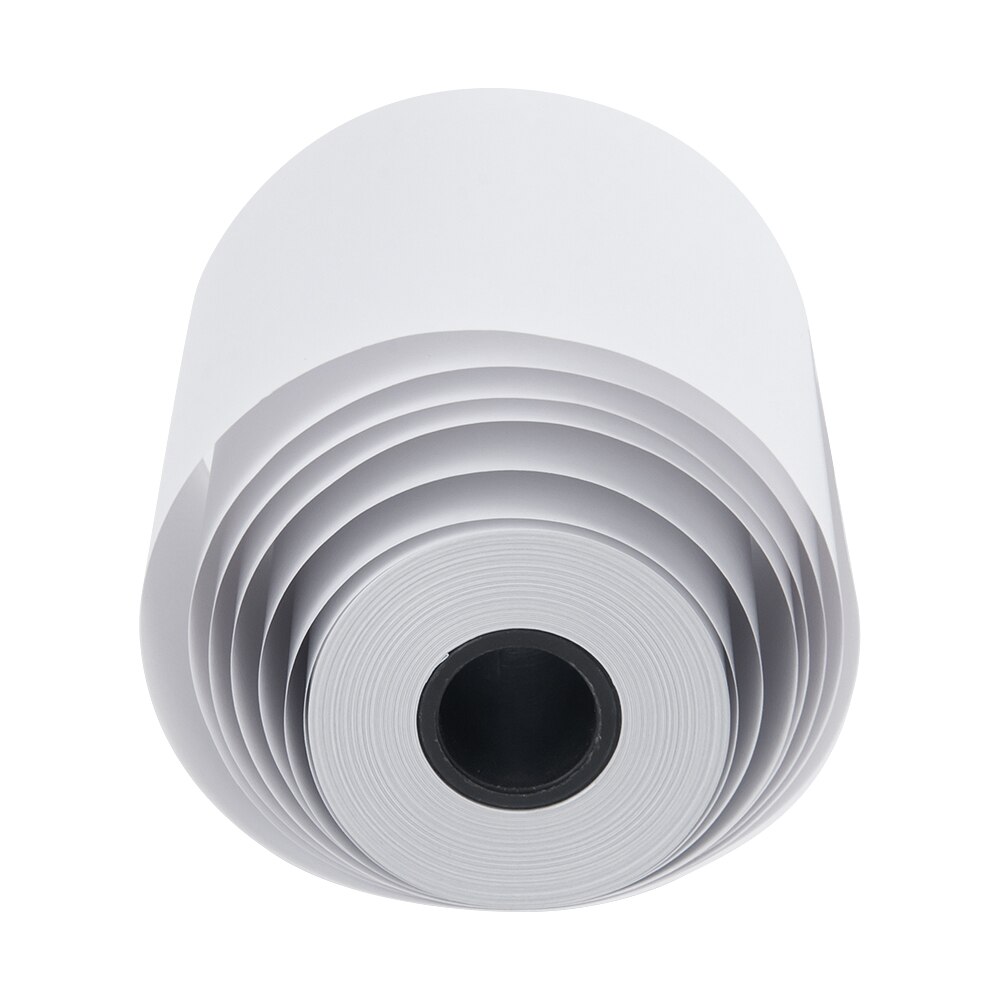 12 rollos 2 1/4 "x 50 '(57mm x 36mm) Papel térmico caja registradora papel térmico hasta rollos para máquinas PDQ tarjetas de crédito