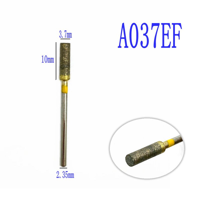 Fuly- Sintered Diamond HP Polisher Grinder for Polishing Trimming Drill 2.35mm Shank Dental HP Polishing Burs