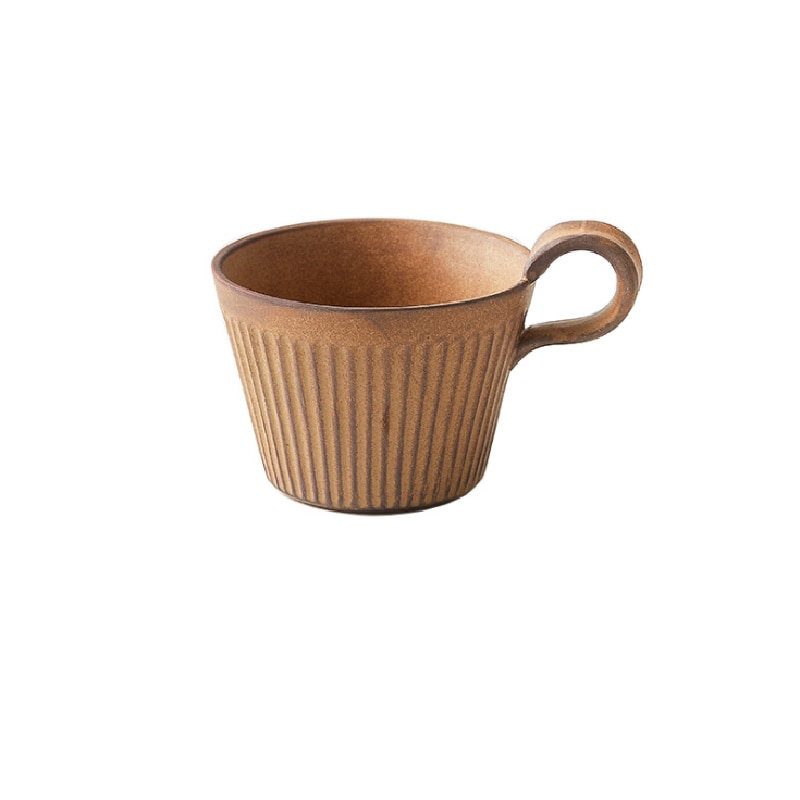 Kaffekopper espressokopper keramisk krus 320ml håndlaget retro drinkware japansk te kungfu kopp nordisk taza de kafe creativa