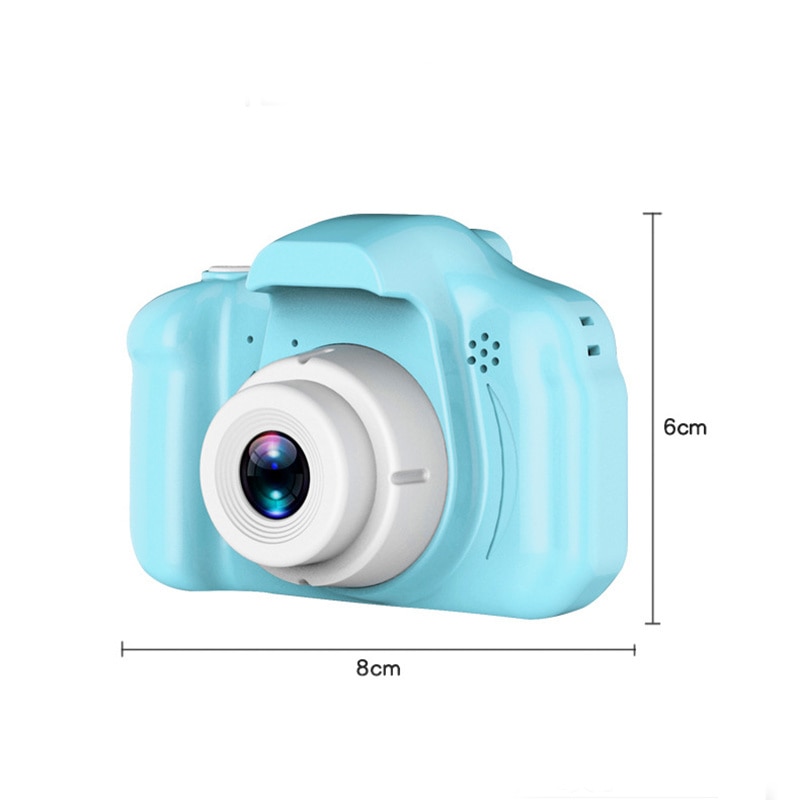 Kids Digital Camera - HD 1080p Video - 2MP Photo - Waterproof Shockproof - Mini Portable Children Camera