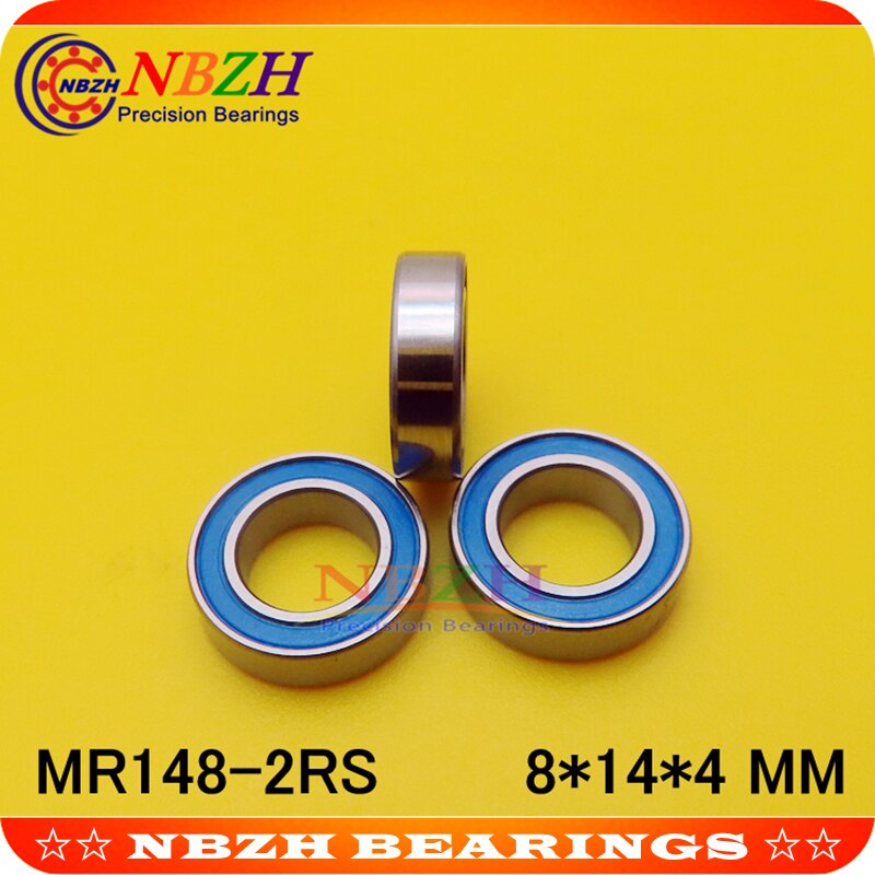 NBZH – roulements à billes MR148ZZ MR148-2RS SMR148-2RS 8x14x4mm, 10 pièces/lot, MR148 RS L-1480