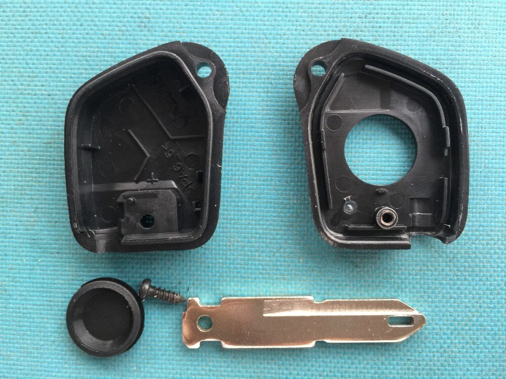 1pc Replacement Key blank For Peugeot 106 205 206 306 405 406 1 button Remote Key Fob case shell