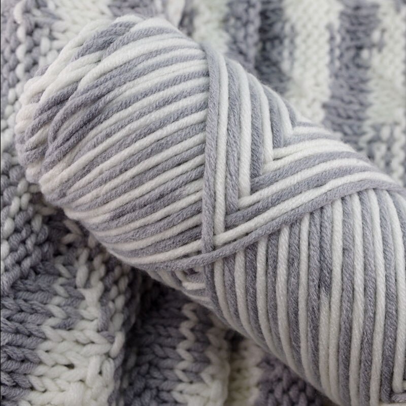 10 Pcs / Lot Lovers Cotton Natural milk cotton thick yarn for knitting Baby wool thread crochet hand knitting yarn cotton yarn