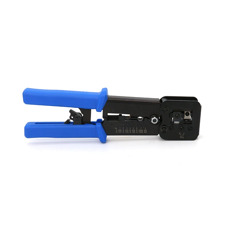 Mt -8110 rj45 rj12 rj11 6p 8p kat 7 ez krympeværktøj gennem hul netværkstang