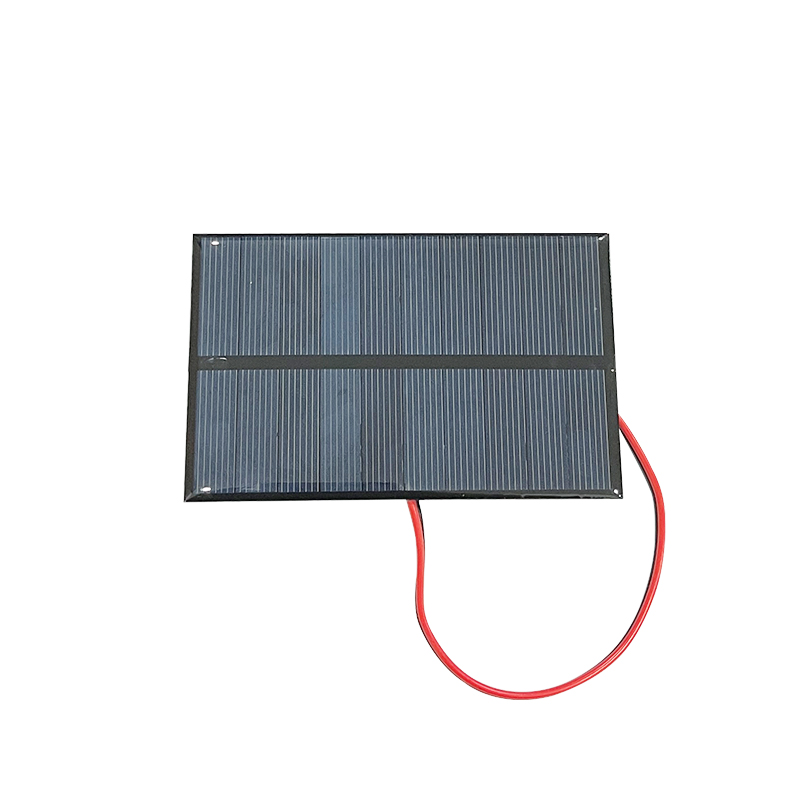 Panel Solar de 5V, 5,5 V, 160mA, 250mA, 500mA, 1W, 1,6 W, 2,5 W, con controladores de carga de batería de litio Solar de 5V 1A, Kit de pantalla Diy: Azul