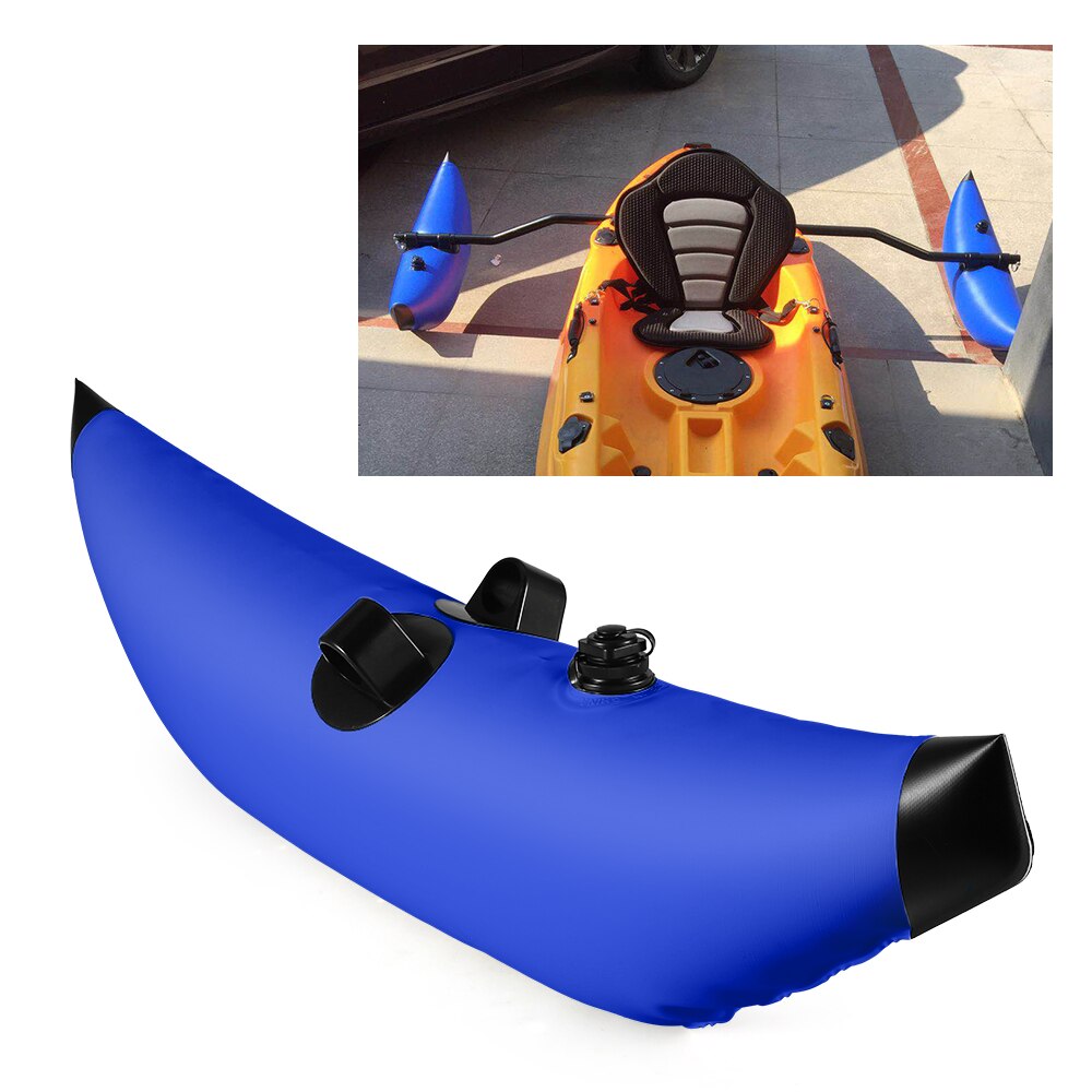 Kayak PVC inflable Outrigger Canoa Kayak pesca barco de pie flotador sistema estabilizador surf equipo pesca accesorios