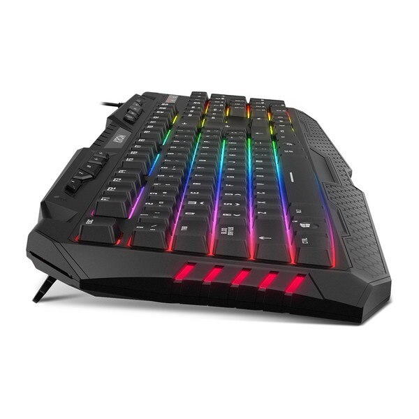 Teclado para jogos krom kyra rgb usb preto