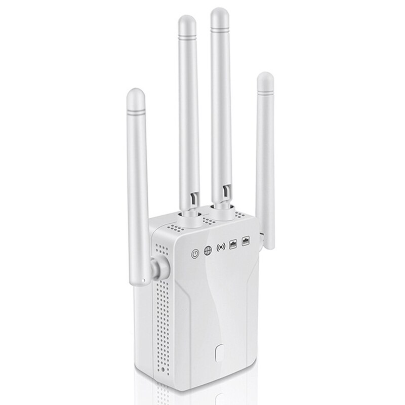 Wireless Extender WIFI Signal Amplifier 1200Mbps 5GHz 2.4GHz Dual-Band Extender Wireless AP Repeater,EU Plug: Default Title