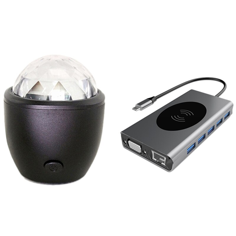 USB C Hub 13-In-1 Type C Hub with Ethernet 4K & US... – Grandado