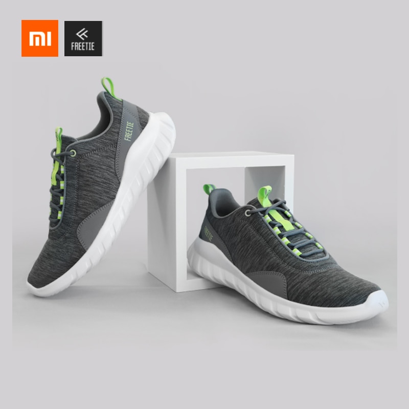 Original Xiaomi FREETIE 39-44 Plus Size MIJIA Sports Shoes Light Breathable Knit City Running Sneaker for Outdoor Sports Shoes