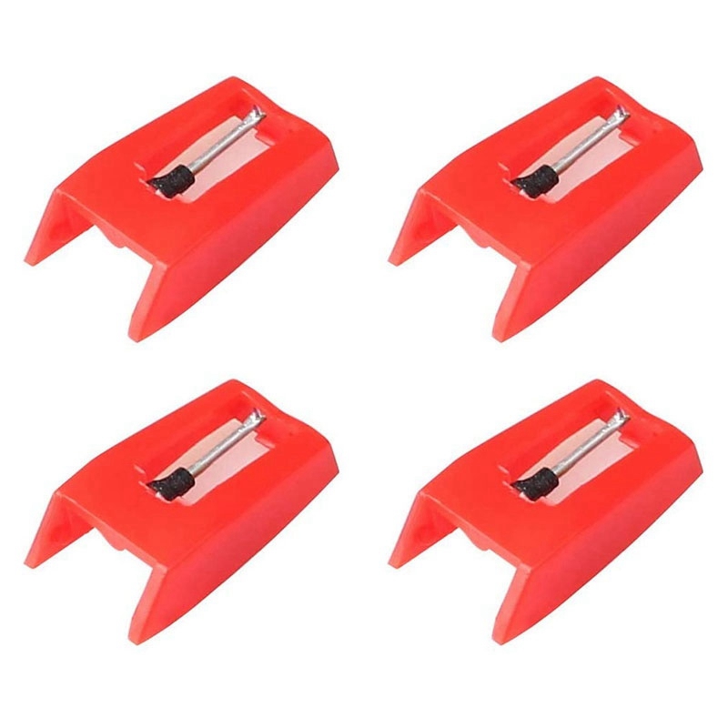4 Stuks Platenspeler Naalden, Universele Vervangende Stylus Naalden Vervanging Stylus Naalden Voor Vinyl Platenspeler